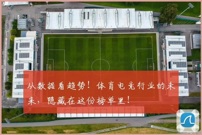 从数据看趋势！体育电竞行业的未来，隐藏在这份榜单里！